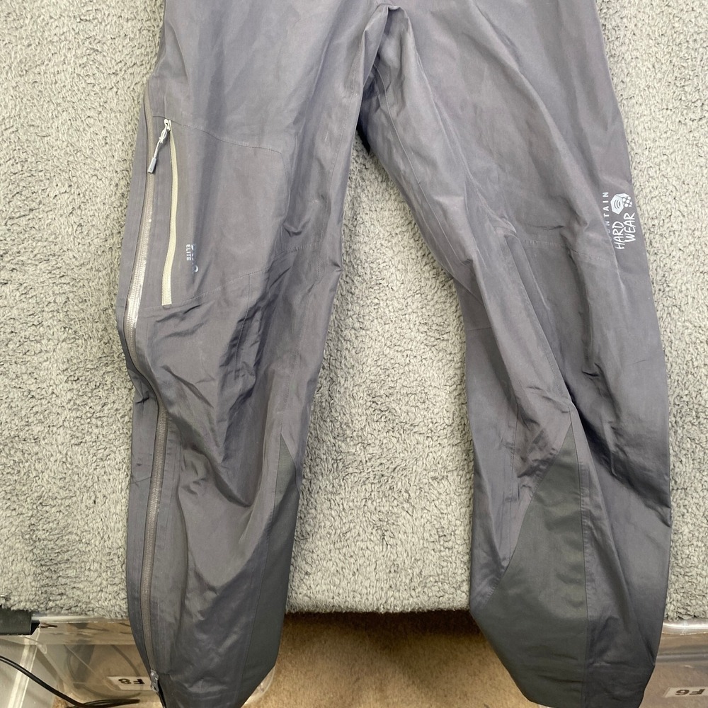 Mountain Hardwear Mens Size XS Dry Q Elite Bibs Overalls Outdoor Snow Ski - Picture 3 of 13